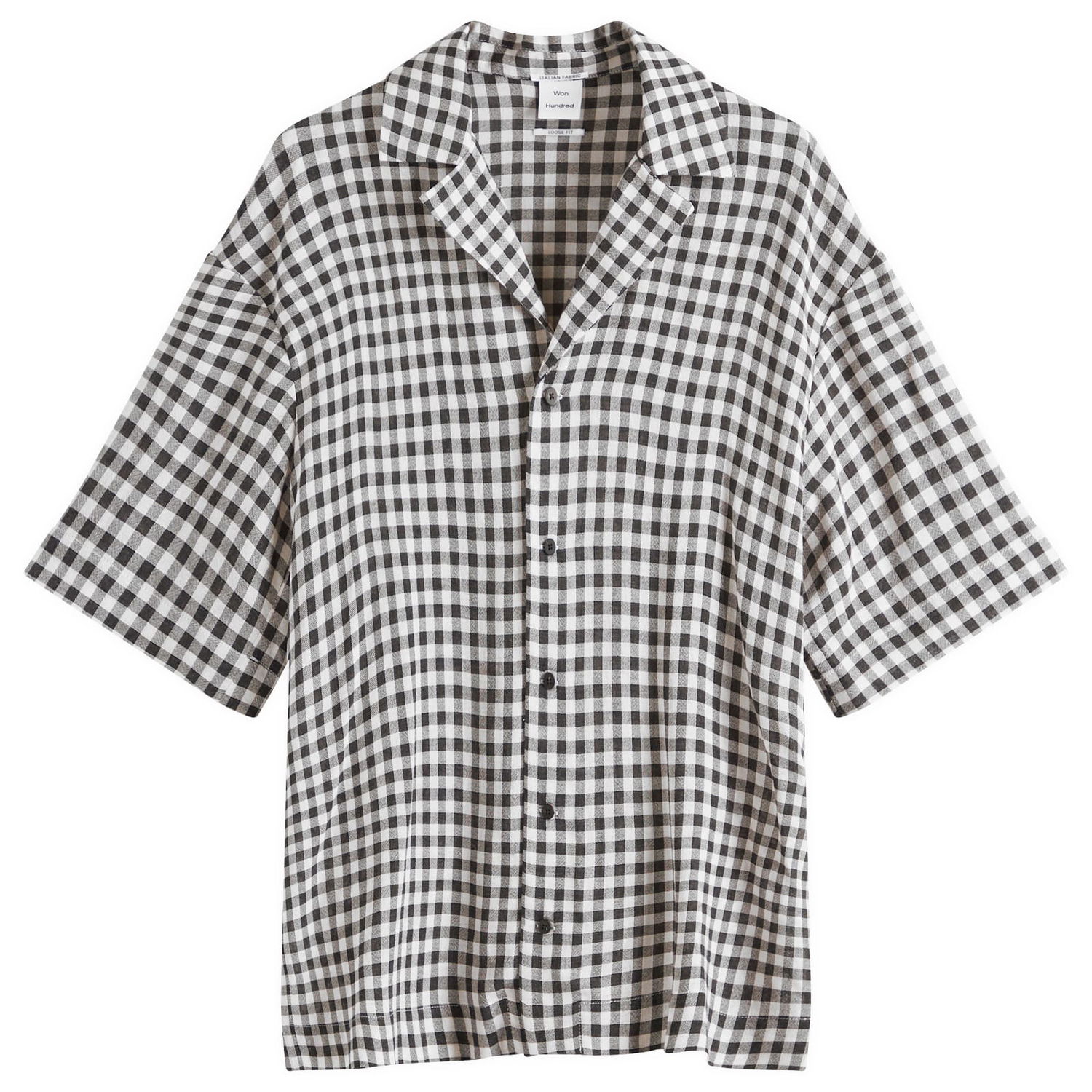 Paita Won Hundred Won Hundred Desmond Check Vacation Shirt, Size Large Monivärinen | 3551-14274, 1