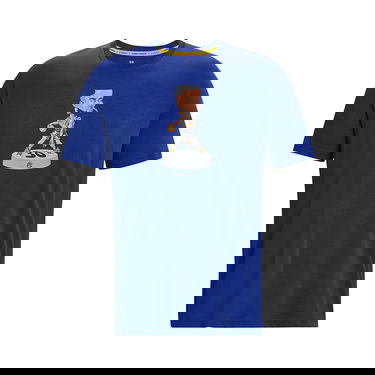 T-paita Under Armour Curry Bobble Head Graphic T-Shirt Tummansininen | 1379859-400, 4