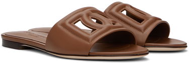 Tennarit ja kengät Dolce & Gabbana White 'DG' Cutout Slides Valkoinen | CQ0436 AY329, 3