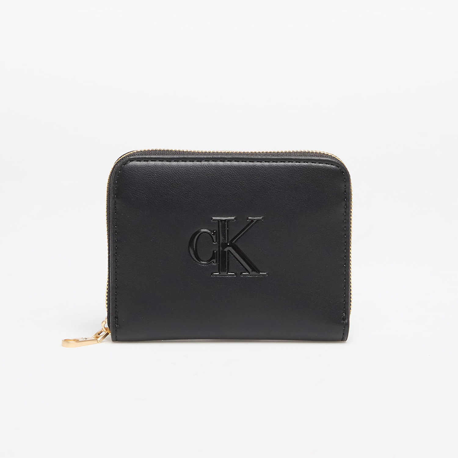Lompakko CALVIN KLEIN Calvin Klein Bold CK Medium Zip Around Wallet Musta | LV04F1026G UB1, 0