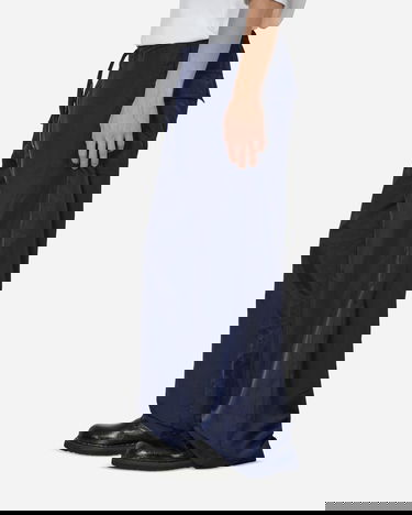 Housut Dries Van Noten Overdyed Pants Tummansininen | 241-020924-8204 504, 2