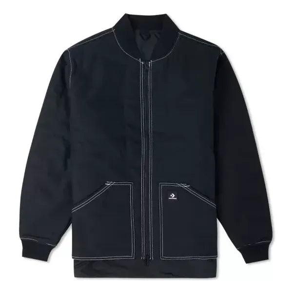 Bomber-takki Converse Reversible Padded Jacket Musta | 10024618-A01
