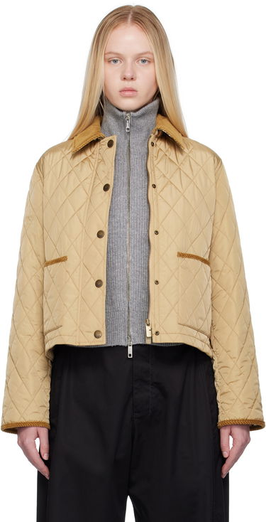 Takki Burberry Burberry Oldham Quilted Nylon Jacket Beige | 8113834, 0