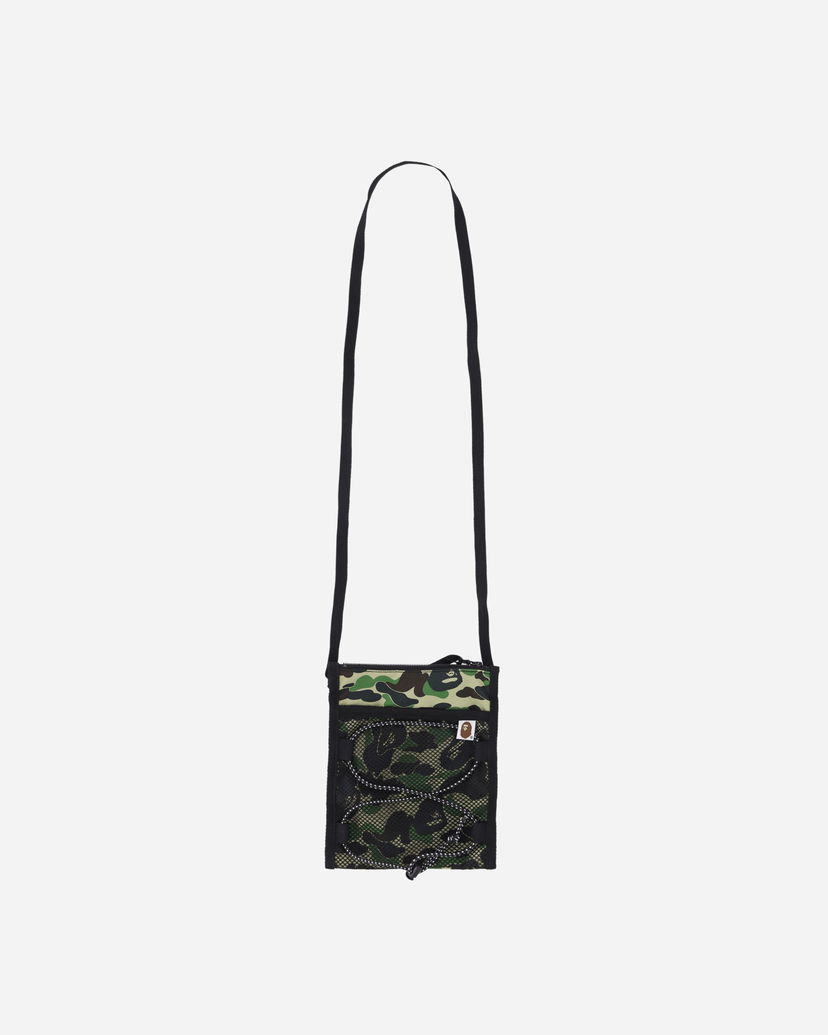 Olkalaukku BAPE Bungee Cord Pouch Vihreä | 1G20182016 GREEN