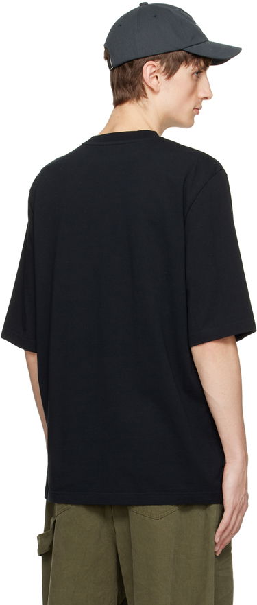 T-paita We11done We11done Overdyed Graphic T-Shirt Musta | WD-TT0-24-725-U-BK, 2