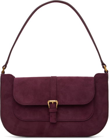 Olkalaukku BY FAR BY FAR Miranda Suede Shoulder Bag Burgundia | MWBSB023KL009RD028PL, 0