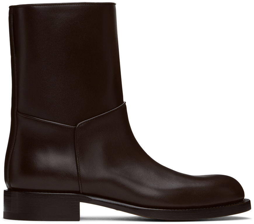 Tennarit ja kengät The Row Brown Nobilis Boots Ruskea | F1550-L58, 0