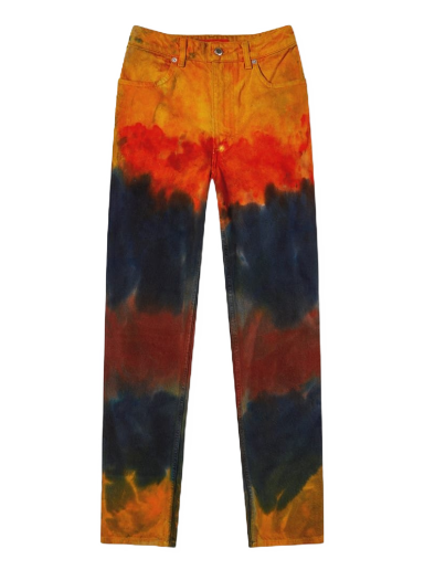 Jeans Eckhaus Latta El Tie Dye Jeans Oranssi | 332-EL-PF22-V