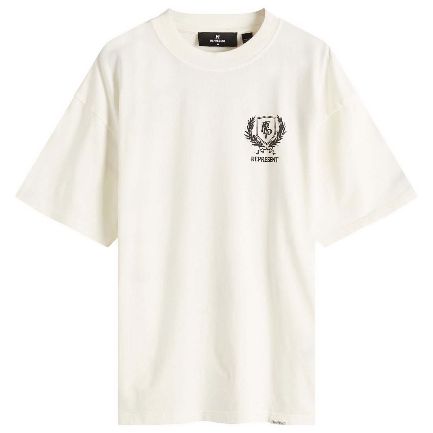 T-paita Represent Clo Represent Crest T-Shirt Valkoinen | MLM41069-72, 0