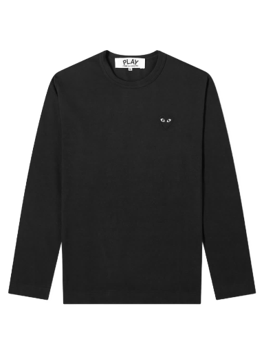 T-paita Comme des Garçons Play Tee Musta | P1T120-1