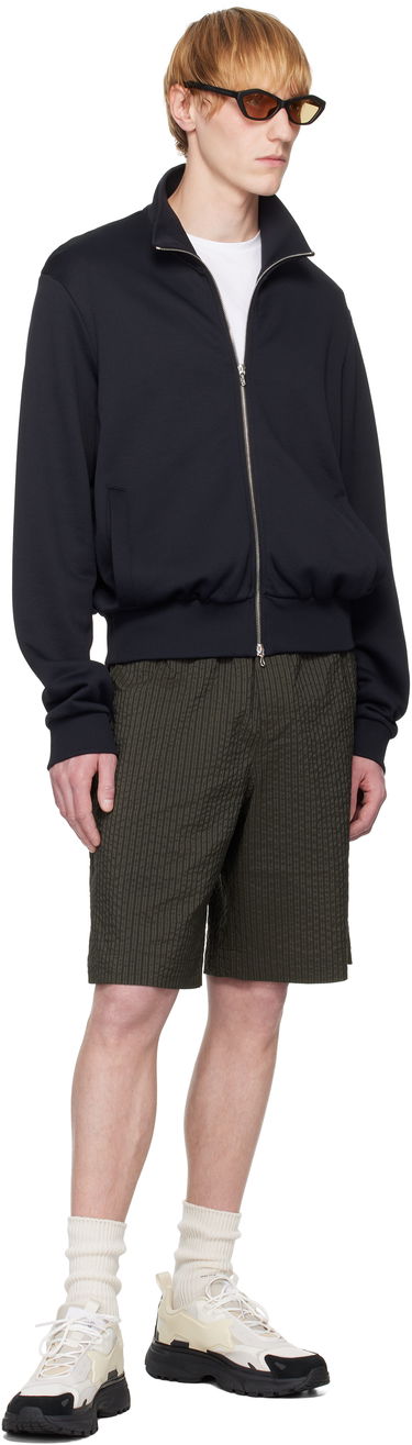Shortsit MAISON KITSUNÉ Maison Kitsuné Elasticated Bermuda Shorts Vihreä | OM01406WC5032, 3