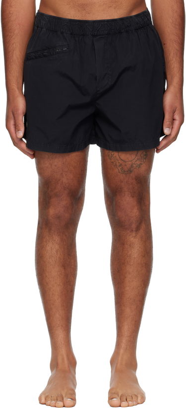 Shortsit JW Anderson JW Anderson Embroidered Shorts Musta | SR0123-PG1823, 0