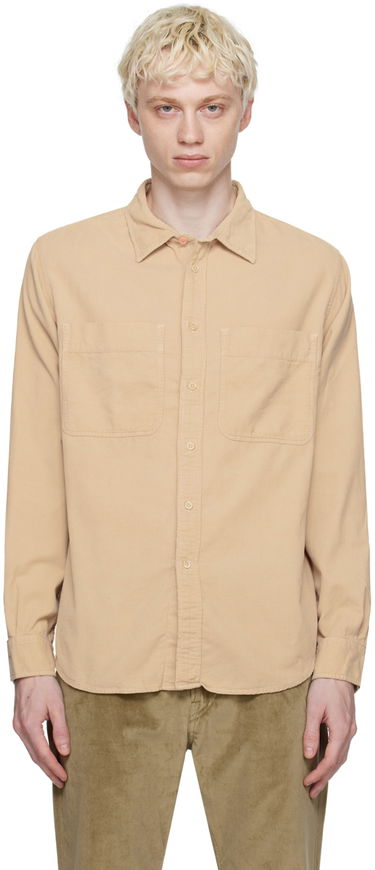Paita Paul Smith PS Paul Smith Patch Pocket Shirt Beige | M2R-450Y-L21879-60, 0