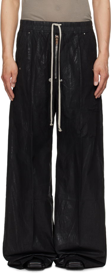 Housut Rick Owens Rick Owens DRKSHDW Hollywood Geth Belas Trousers Musta | DU01E3378 PF, 0