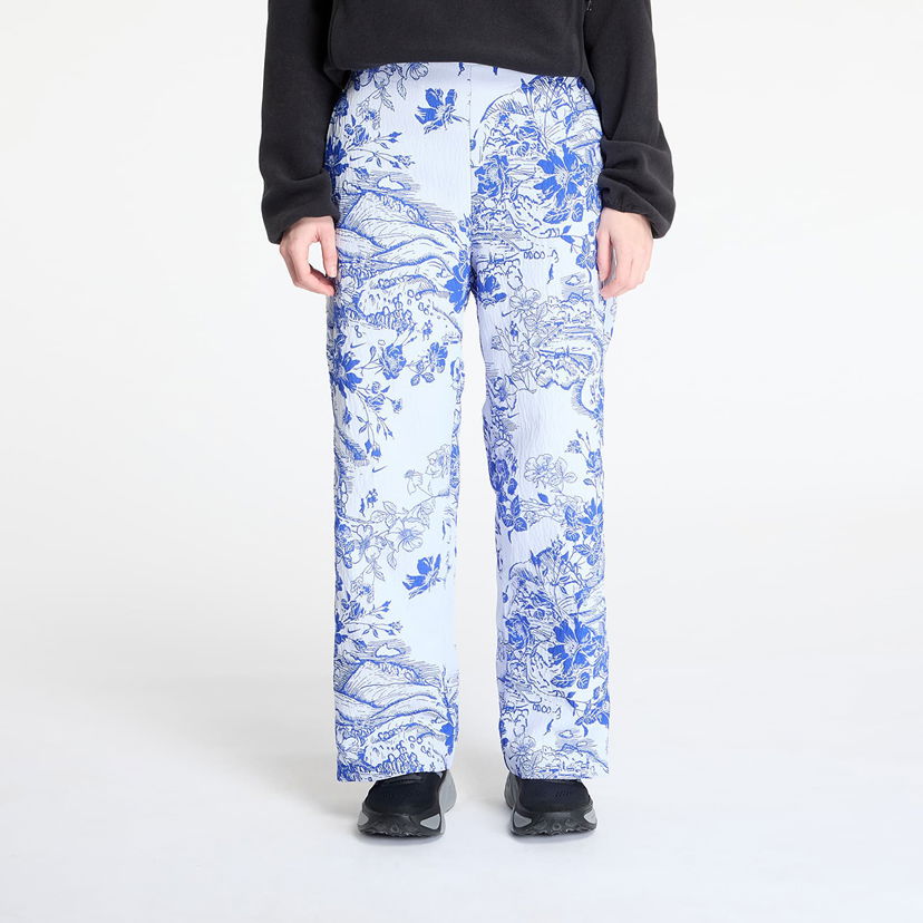 Housut Nike Sportswear Collection Mid-Rise Jacquard Track Pants Valkoinen | HF9588-100