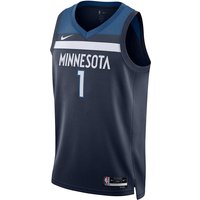 Jersey Nike NBA Dri-FIT Minnesota Timberwolves Anthony Edwards Icon Edition 2022/23 Swingman Jersey Tummansininen | DN2013-421, 0