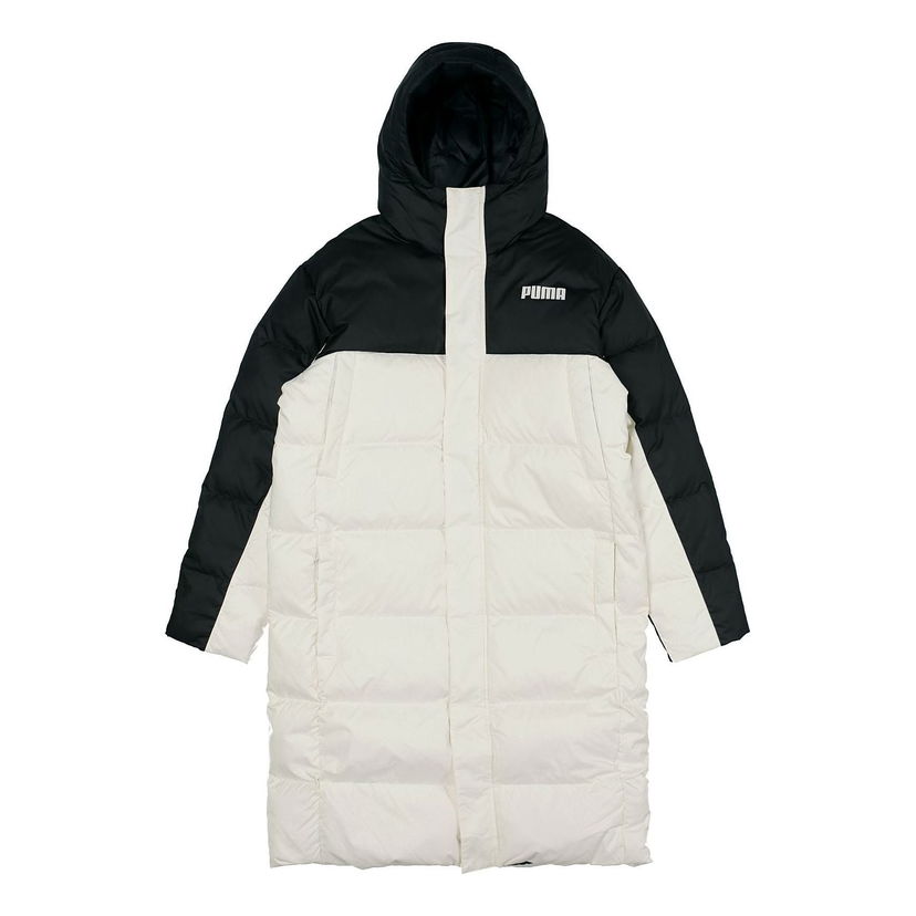 Puffer takki Puma Long Puffer Jacket Valkoinen | 846321-73
