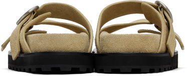 Vaatteet Jil Sander Jil Sander Pin-Buckle Suede Sandals Beige | J44WP0026_P8213, 1