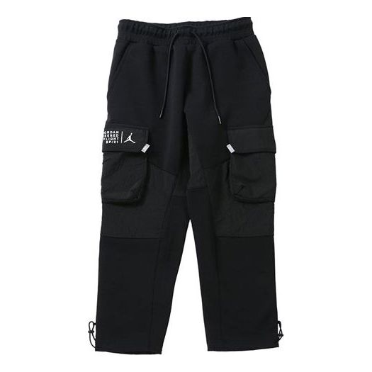 Cargo housut Jordan Jordan 23 Engineered Knit Cargo Pants Musta | CZ8275-010
