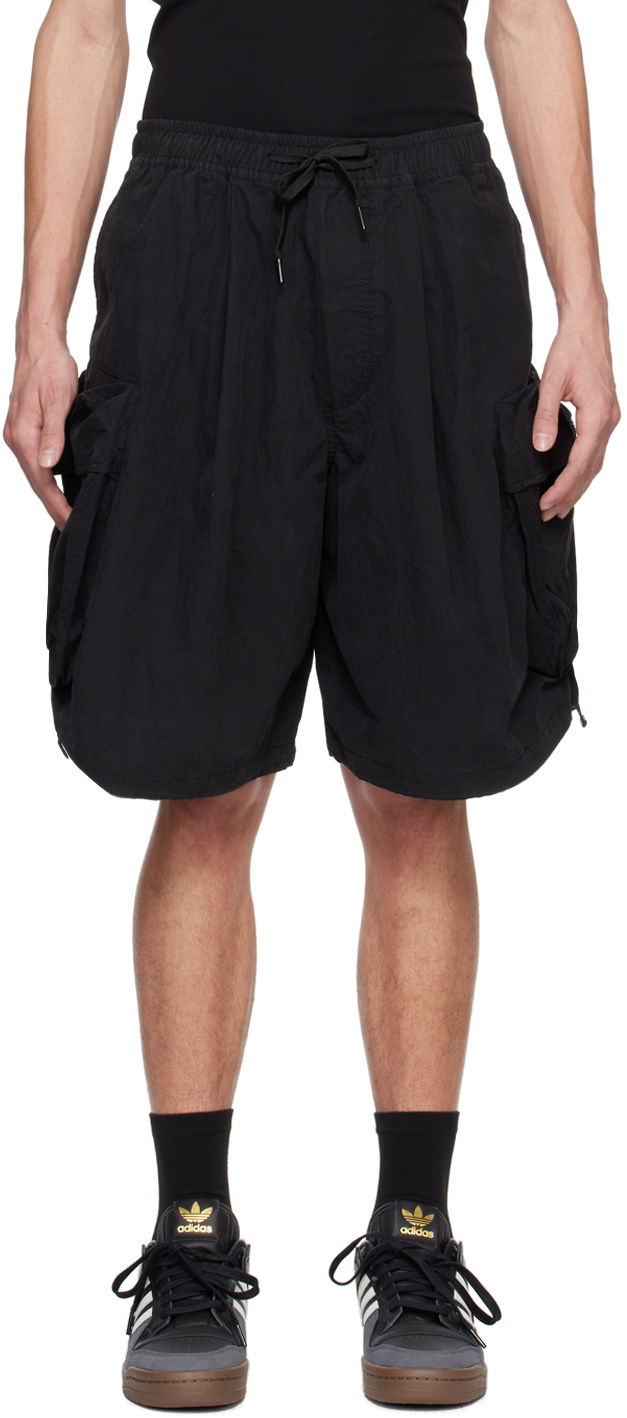 Shortsit Perks And Mini Chow Nylon Cargo Shorts Musta | 80013/C, 0