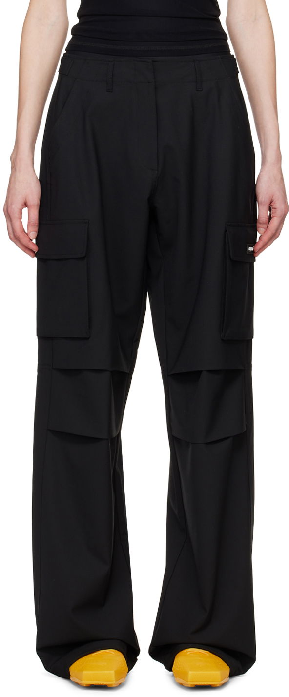 Cargo housut Coperni Tailored Cargo Pants Musta | COPP40106C