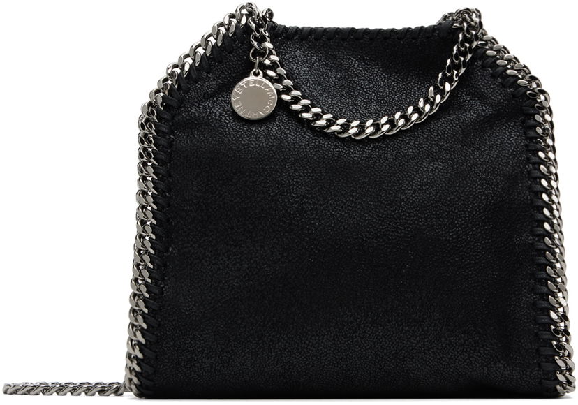 Käsilaukku Stella McCartney Falabella Tiny Shoulder Bag Musta | 391698W9132