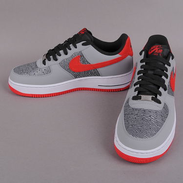 Tennarit ja kengät Nike Air Force 1 Low ''Zebra Print'' Harmaa | 488298 072, 2