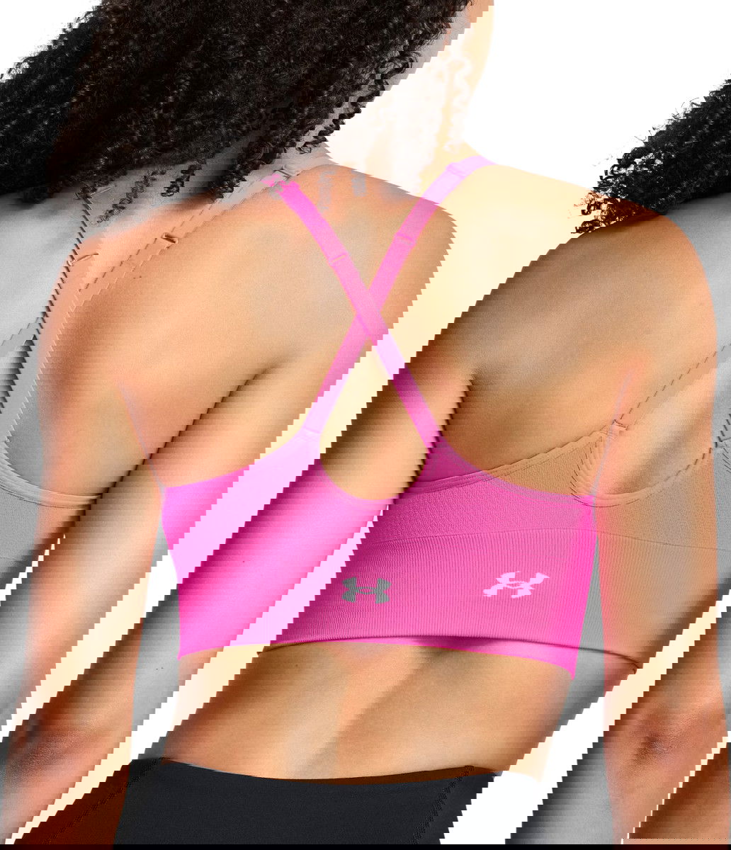 Rintaliivit Under Armour Seamless Low Bra Vaaleanpunainen | 1384417-652, 1