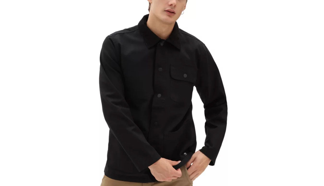 Takki Vans Drill Chore Coat Musta | VN0A3WF1BLK, 1