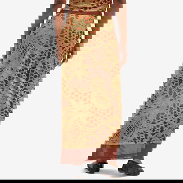 Hame Miaou Miaou Topanga Lace Maxi Skirt Ruskea | 4062PM2LAO, 3