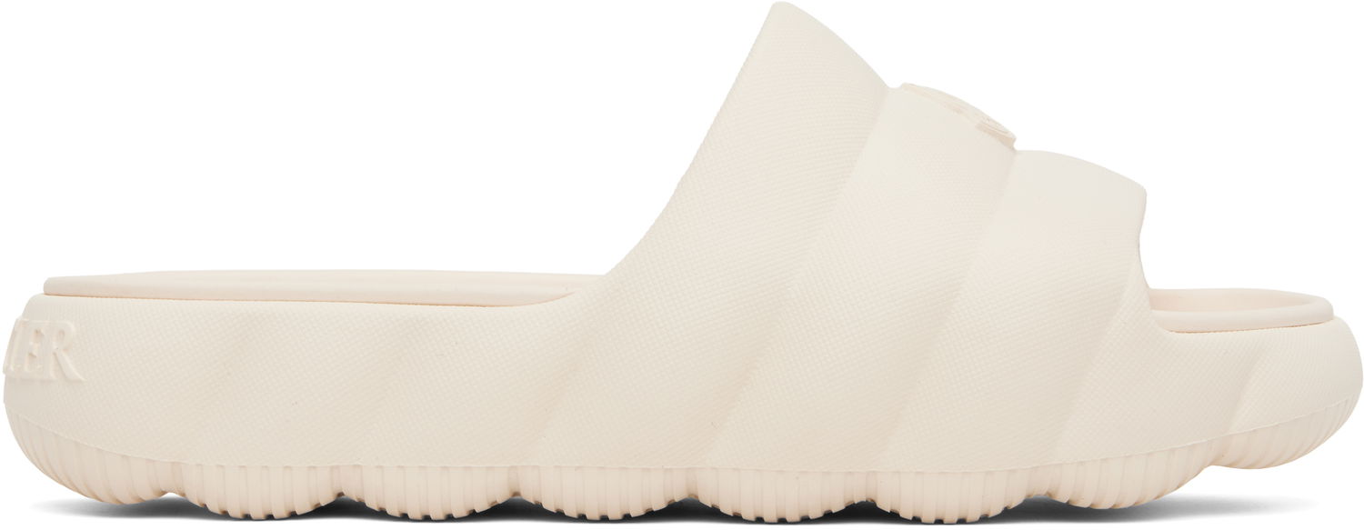 Takki Moncler Moncler Lilo Quilted EVA Slides Valkoinen | K109B4C00050M2559, 0