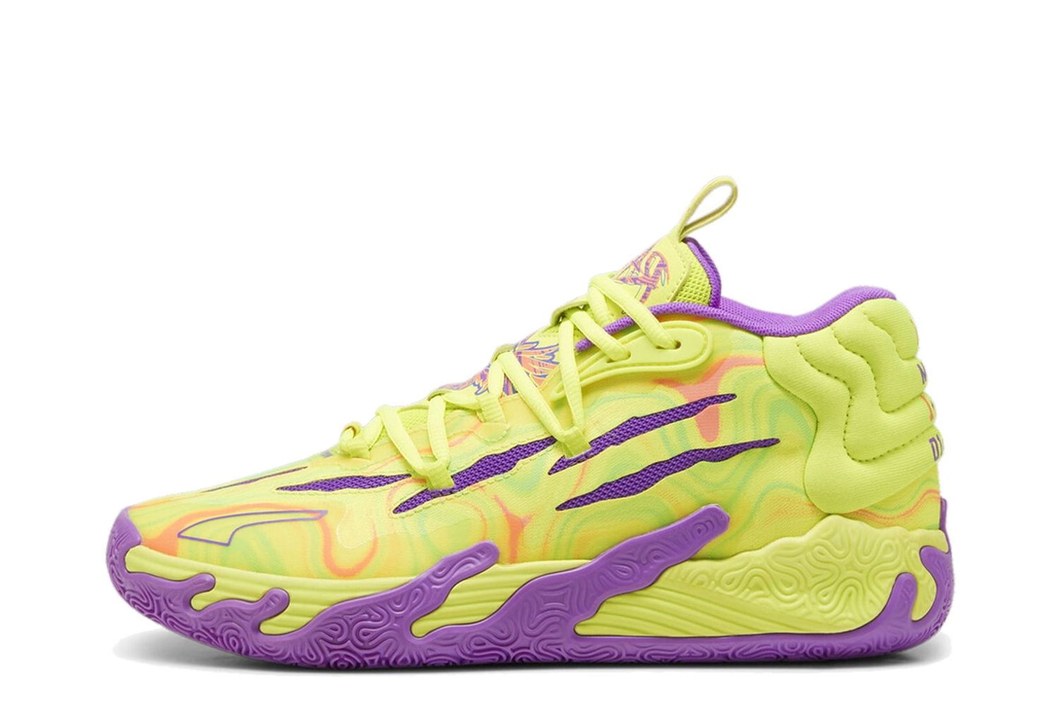 Tennarit ja kengät Puma MB.03 Spark, yellow/lilac Keltainen | 379898_01, 1