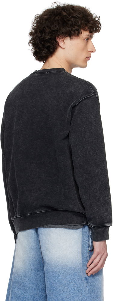 Villapaita Dime Dime Classic French Crewneck Musta | DIME2SP2534BLK, 4