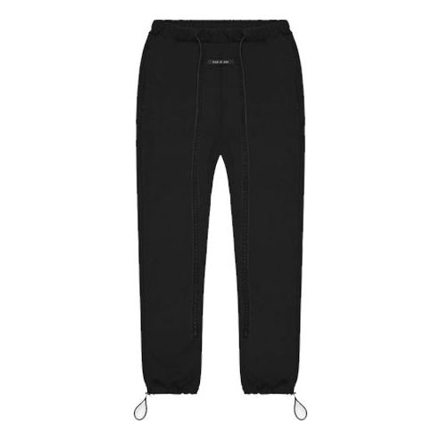 Verryttelyhousut Fear of God FW19 Drawstring Pants Musta | FOG-FW19-68