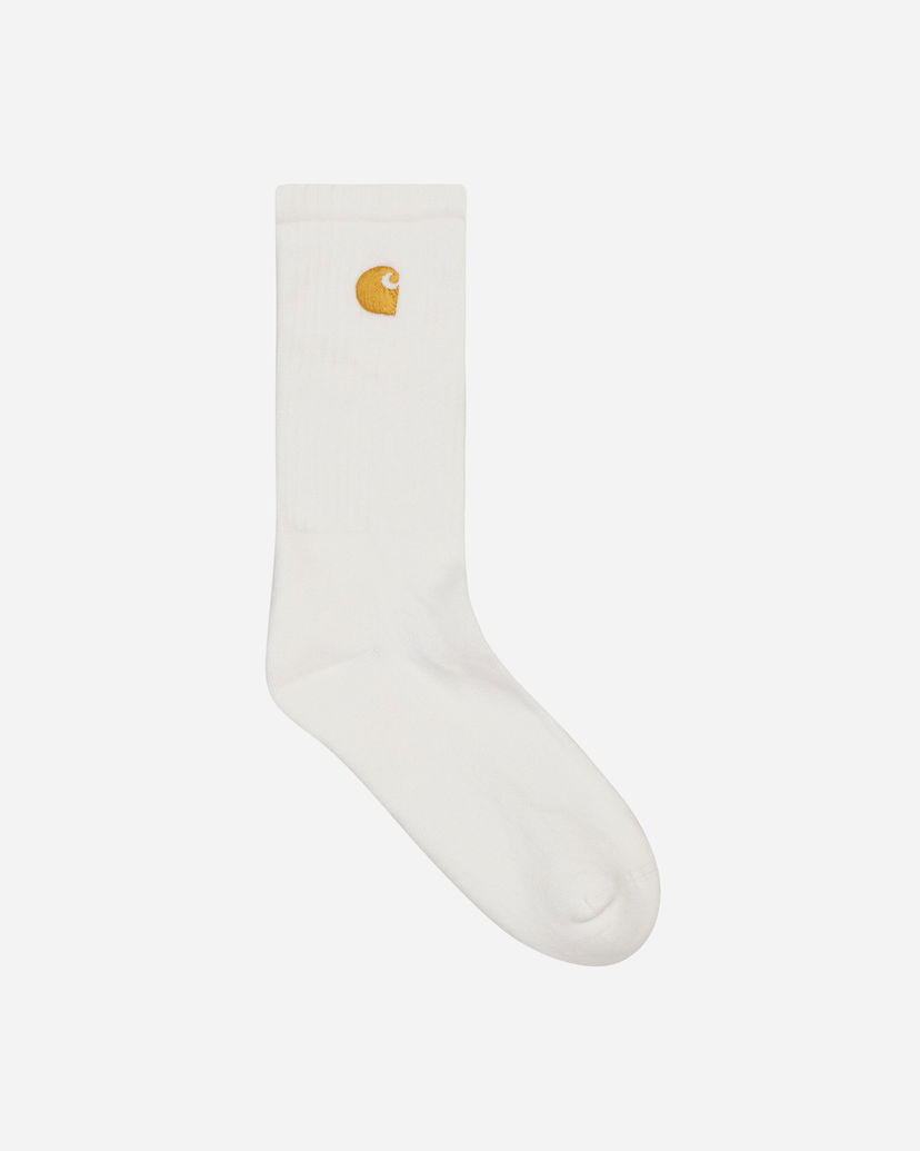 Sukat Carhartt WIP Chase Socks White Musta | I029421_00R_XX