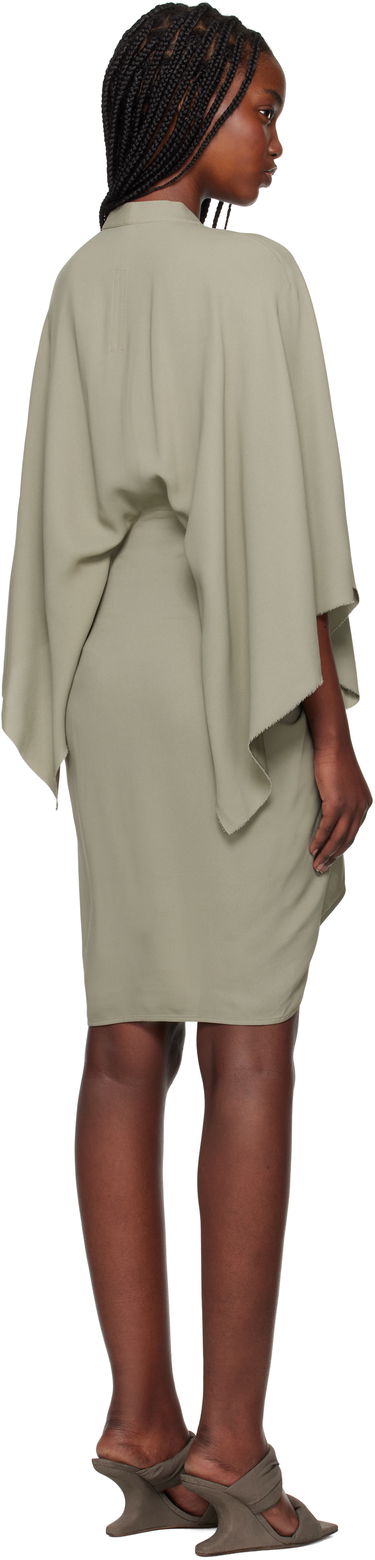 Mekko Rick Owens Rick Owens Hollywood Half Moon Minidress Vihreä | RP01E7534 Y, 2