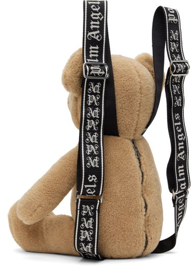 Reppu Palm Angels Palm Angels 'Bear in Mind' Plush Backpack Ruskea | PWNB012C99FAB0016010, 2