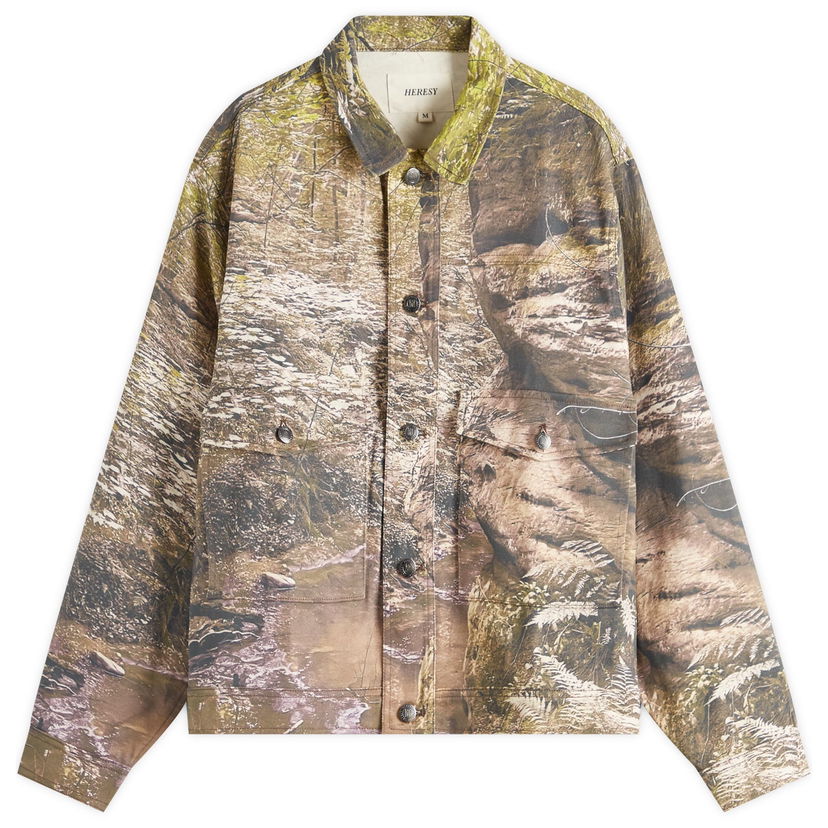 Takki Heresy Heresy Dunino Print Jacket Ruskea | HSS25-O08