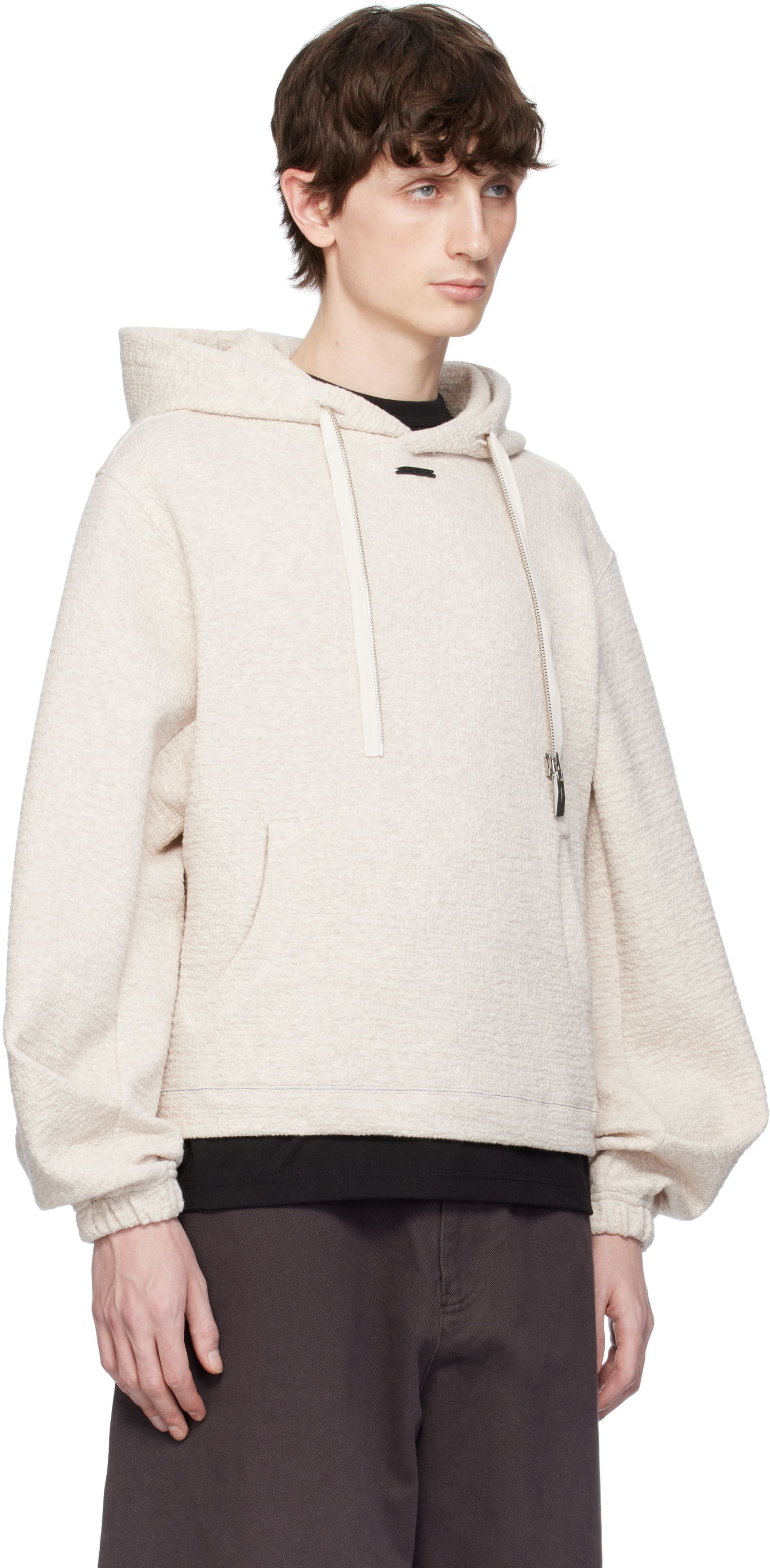 Huppari ADER ERROR ADER error Realce Product. 29 Hoodie Beige | BO01SSHD0102OT, 1