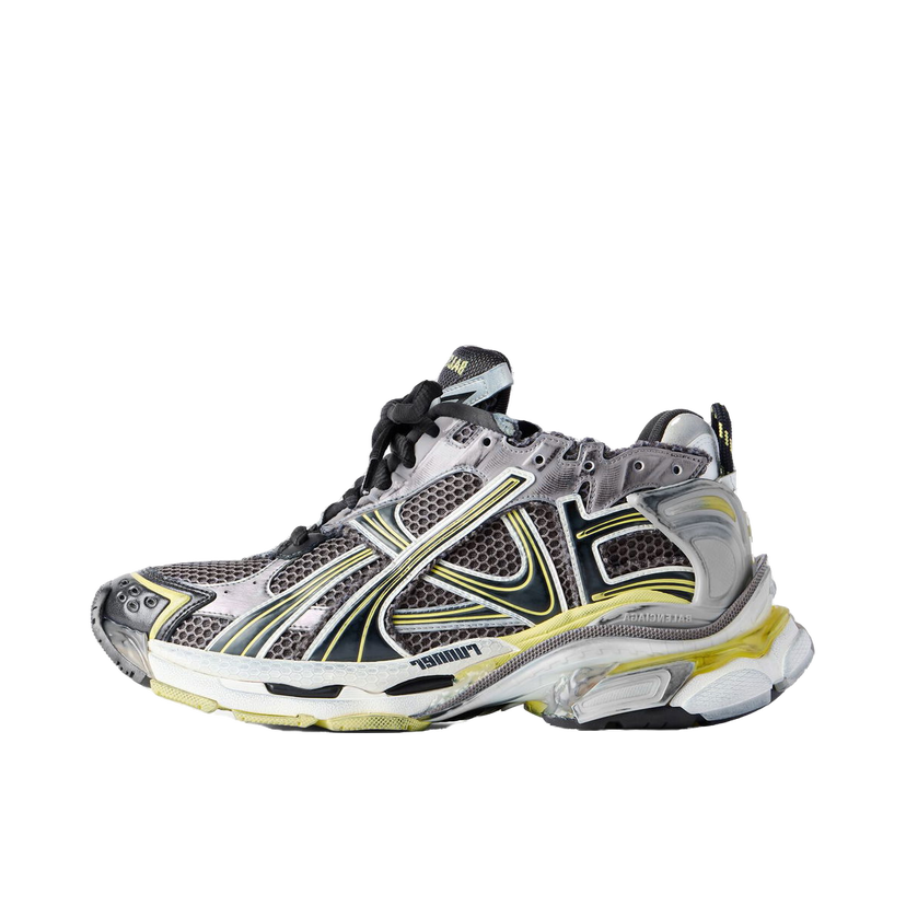 Tennarit ja kengät Balenciaga Runner Grey Yellow Harmaa | 772774W3RMU1279