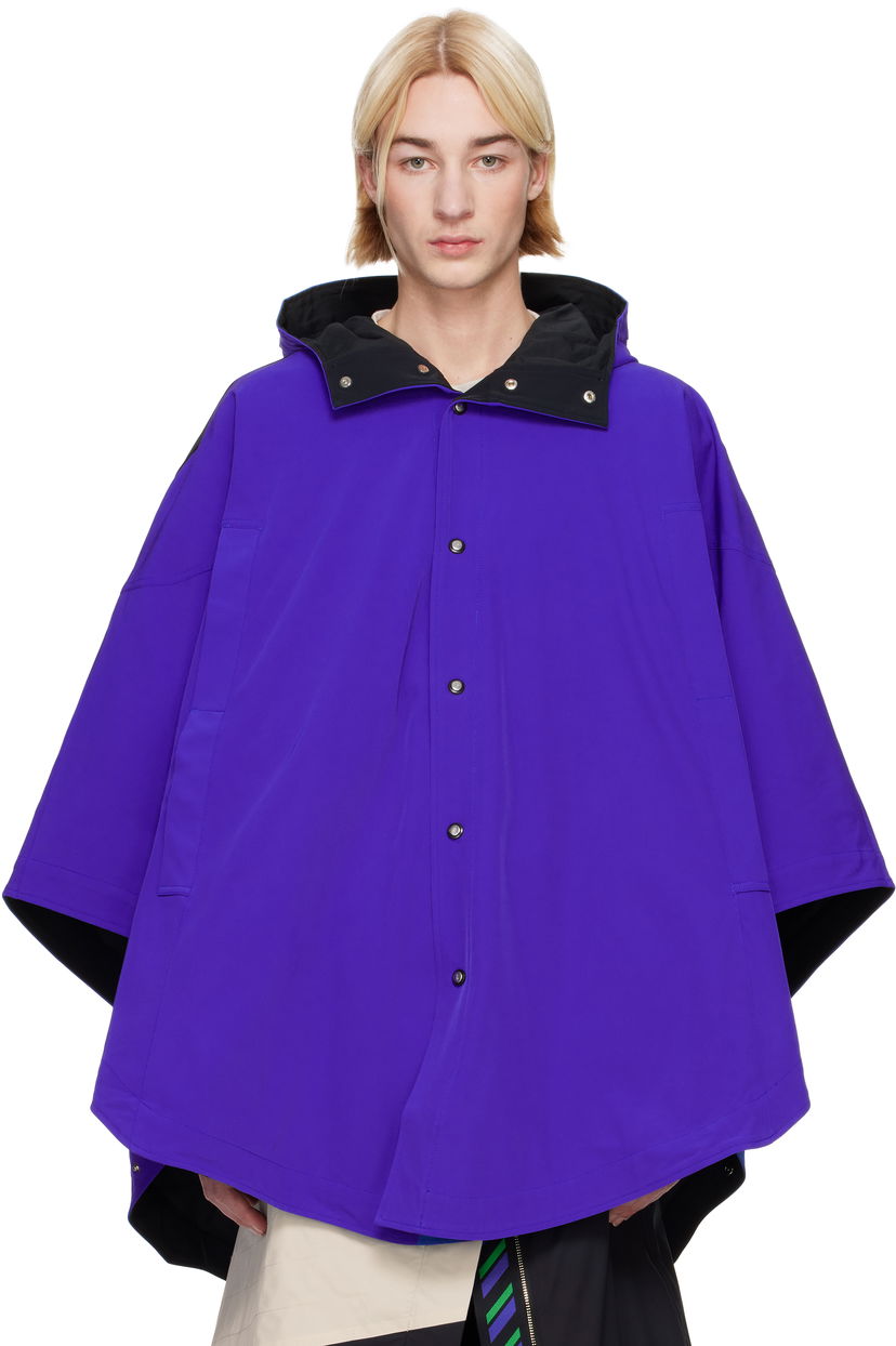 Parka Asics Edition Heveanoid Reversible Cape Jacket Violetti | 2203A290-400