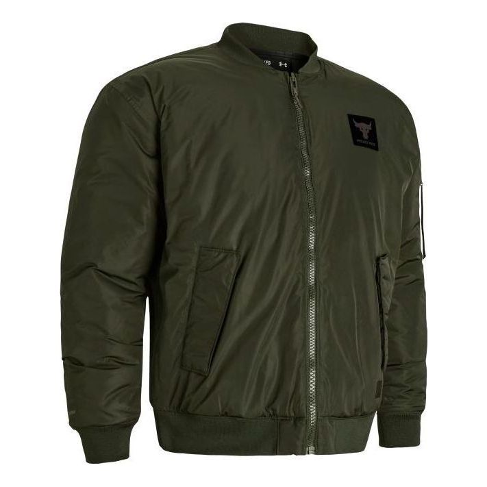 Bomber-takki Under Armour Project Rock Bomber Jacket Vihreä | 1382278-390