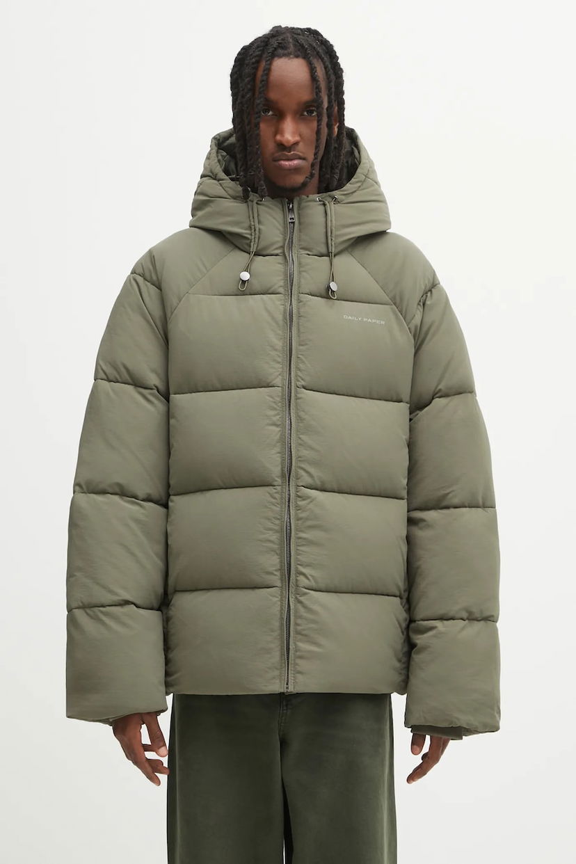 Puffer takki DAILY PAPER Relaxed Puffer Jacket Vihreä | 2522018
