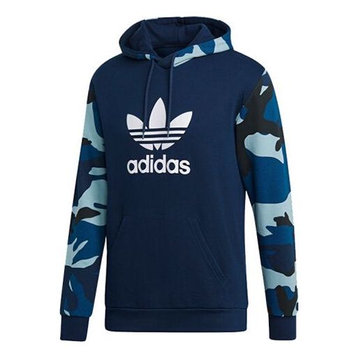 Huppari adidas Originals adidas Originals Camo Print Hoodie Sininen | DV2064