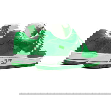 Tennarit ja kengät Nike Louis Vuitton x Air Force 1 Low By Virgil Abloh "Green" Vihreä | DD0216, 3