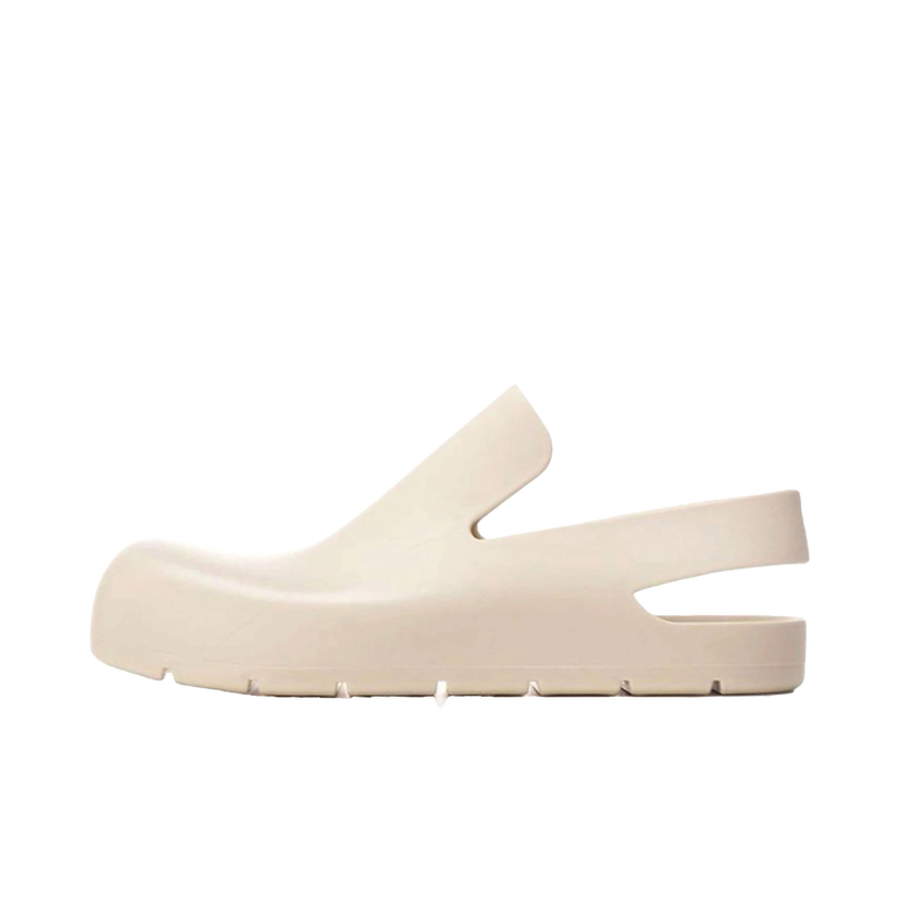 Tennarit ja kengät Bottega Veneta Rubber Slingback Puddle Shoe Valkoinen | 661269V00P09031
