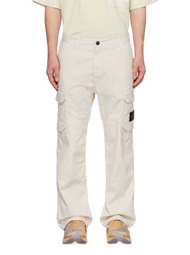 Cargo housut Stone Island Off-White Comfort Valkoinen | 791532110