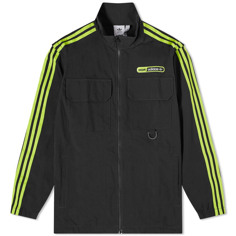 Tuulitakki adidas Originals x Hoer Track Top, Size Large Musta | IN3110