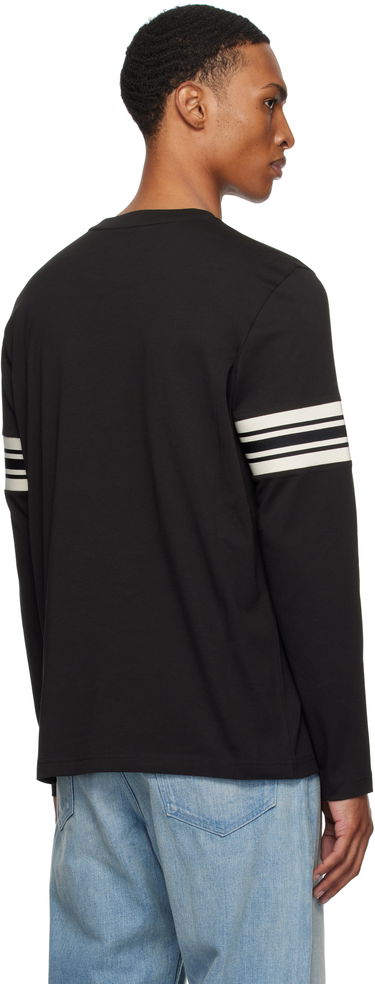 T-paita Moncler Moncler Archivio Long Sleeve T-Shirt Musta | K20918D0000589AYY, 2