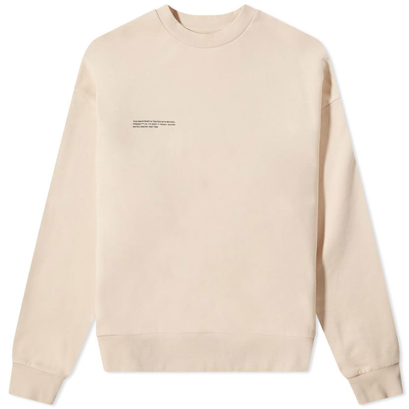 Villapaita PANGAIA 365 Crew Sweat, Size Medium Beige | 100001830258